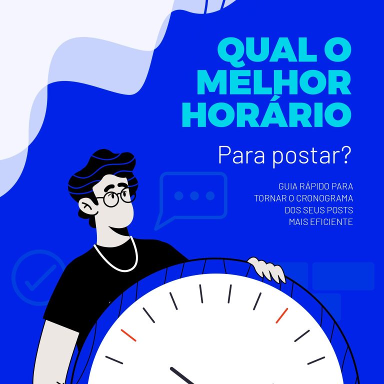 A melhor hora para postar sua foto no Instagram hoje!
