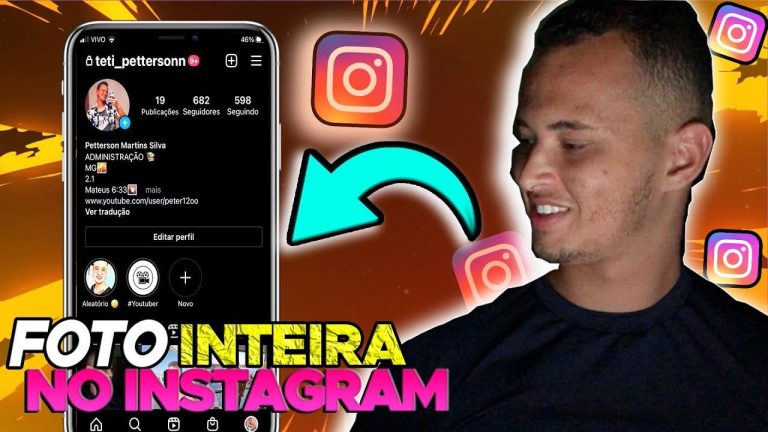Descubra como colocar foto inteira de perfil no Instagram agora!